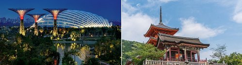 Singapore and Japan